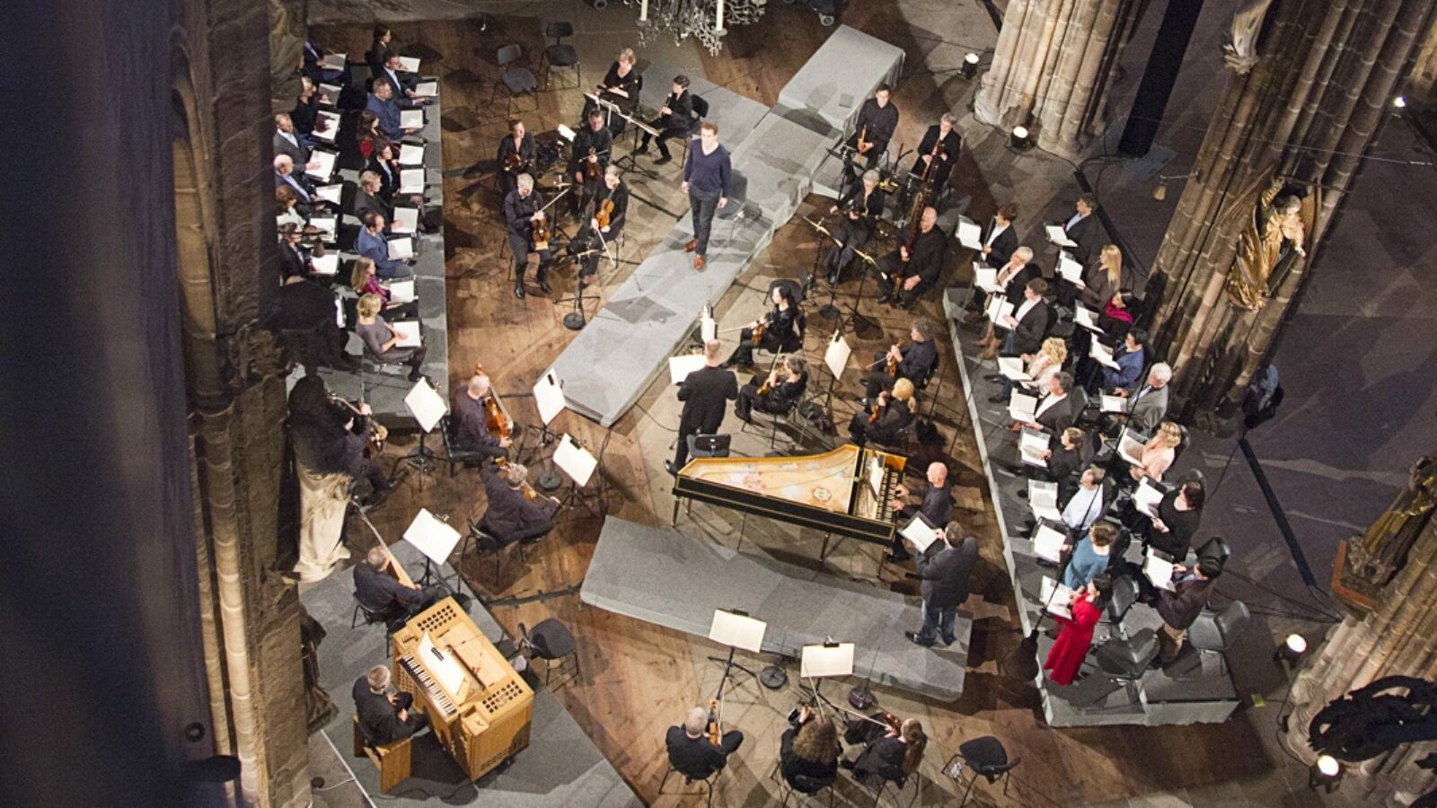 Bach, Johannes-Passion, BR-Chor, Peter Dijkstra_Nürnberg, Lorenzkirche (Foto: ION / Tim Böhmerle)