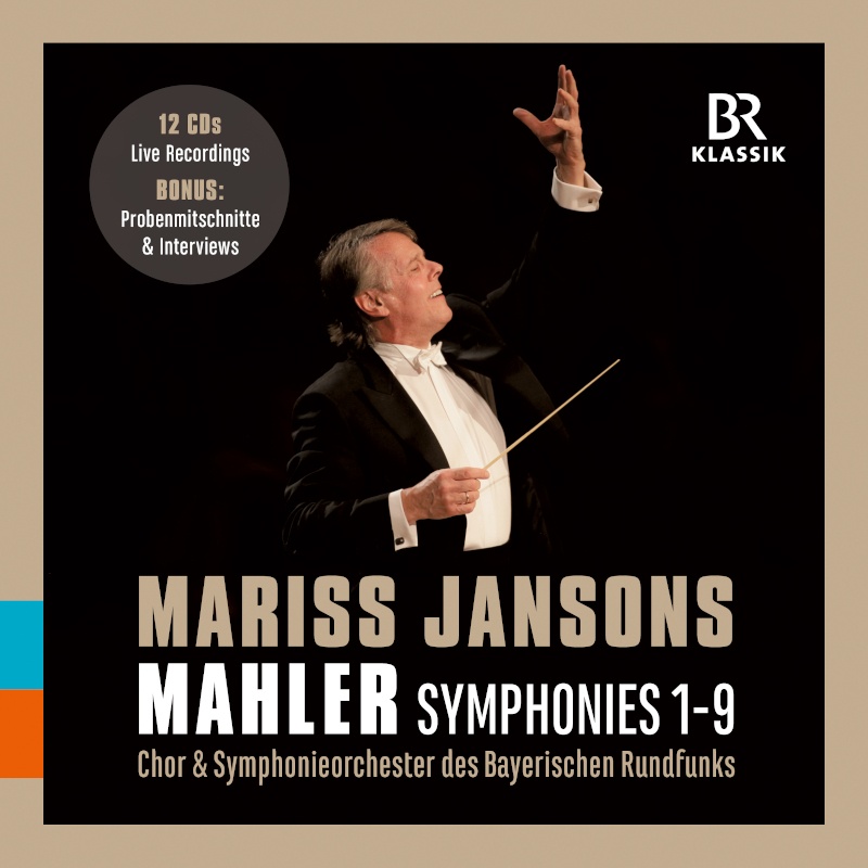 CD Mariss Jansons Mahler Symphonien 1-9 © BR-KLASSIK Label