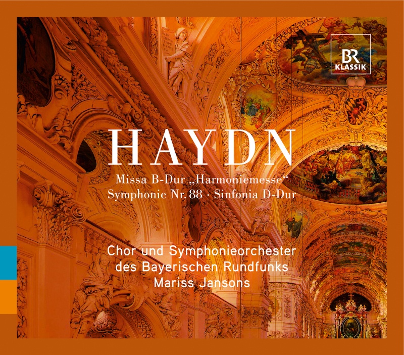 CD-Cover Haydn "Harmoniemesse" Mariss Jansons © BR-KLASSIK Label