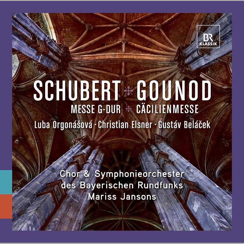 CD Schubert Messe G-Dur, Gounod Cäcilienmesse; Mariss Jansons © BR-KLASSIK Label