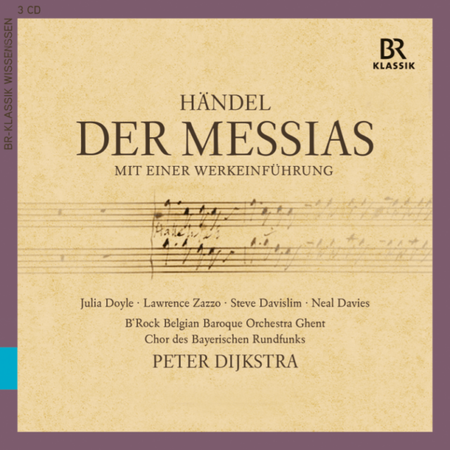 CD: Händel "Der Messias" mit einer Werkeinführung © BR-KLASSIK Label
