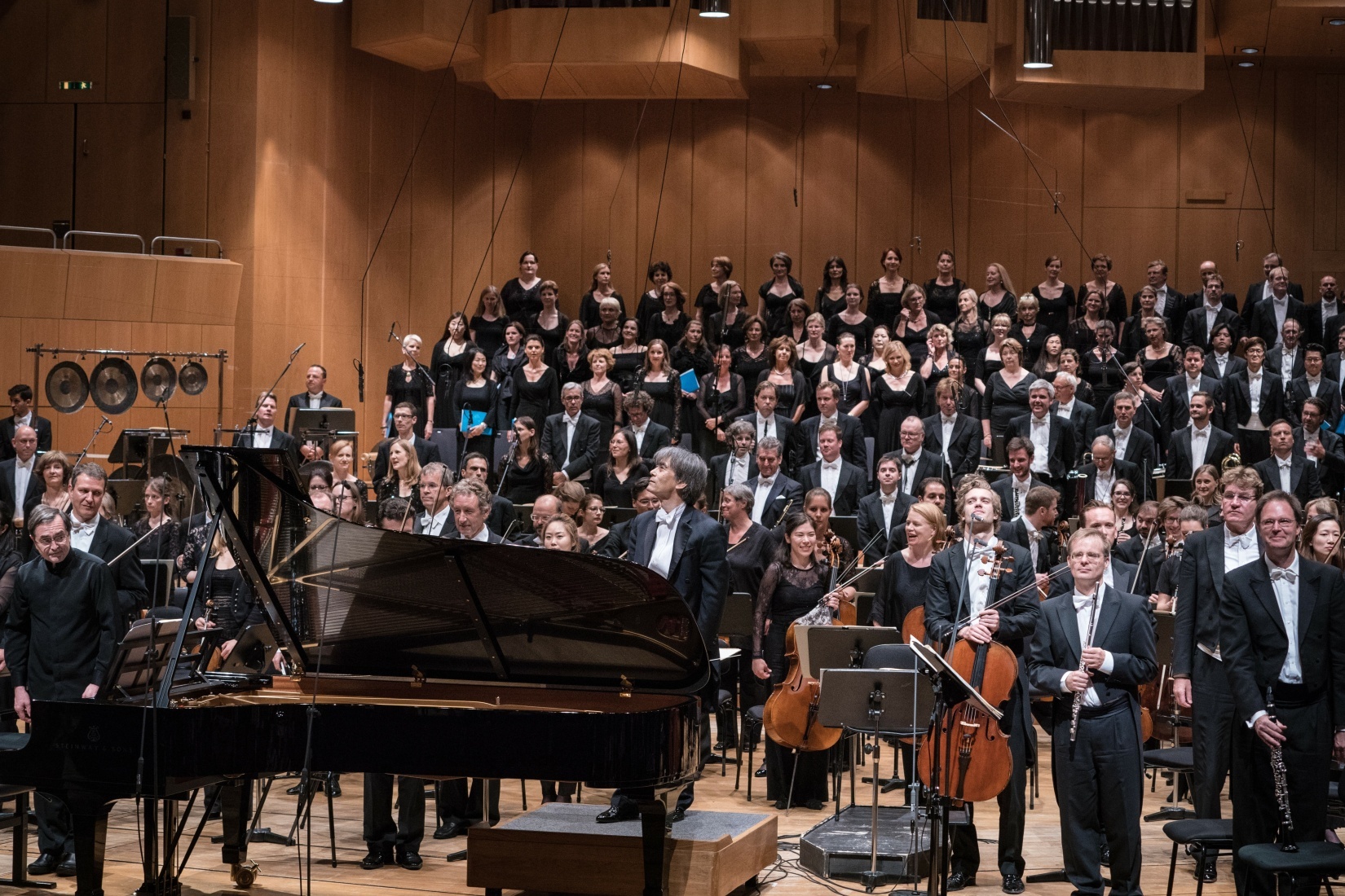 Kent Nagano dirigiert Messiaen bei BR-Chor und BRSO, Juni 2017 (Foto: BR / Peter Meisel)